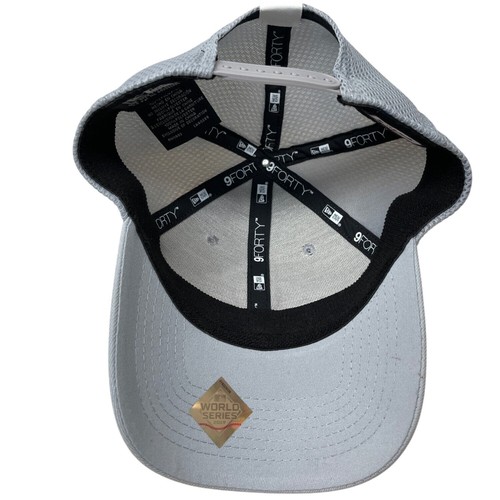 Washington Nationals 2019 World Series New Era 9Forty Post Season Cap grau & rot - Bild 10 von 11