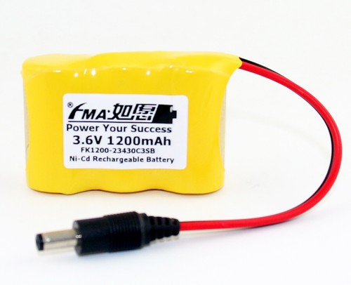 Dispositivo Portátil Juguetes de Voz Luz de Puerta de Salida 3.6V 1.2-4AH SC Ni-Cd Ni-MH Batería - Imagen 2 de 13