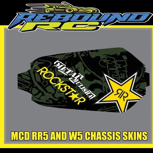MCD RR5 AND W5 SHORT COURSE/CHASSIS SKIN 1/5 TH SCALE / BASHER /LARGE SCALE/ - Picture 8 of 16