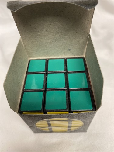 Vintage 80s NIB Wonderful Puzzler new in box toy puzzle cube 3x3 Deadstock - Picture 7 of 9