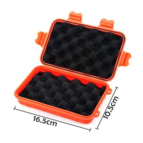 Storage Box Survival Soil Color Plastic Shockproof Airtight Carry Cases L/S Size - Picture 13 of 13