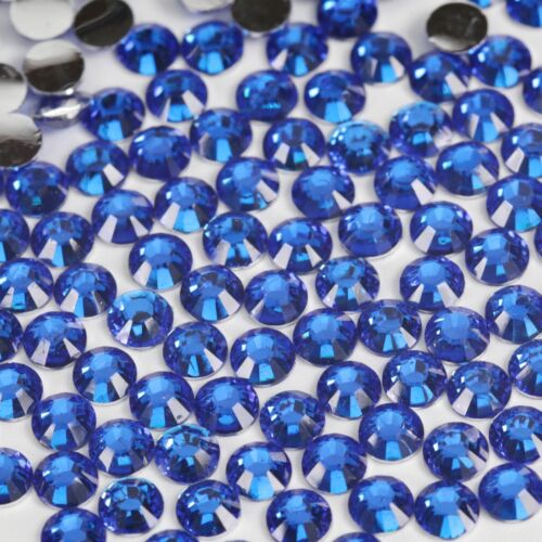 1000 Crystal Flat Back Rhinestones Face Gems Card Making Glitter Beads Embellish - Picture 33 of 79