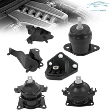 6PCS Engine Motor & Transmission Mount Set For 2003-2007 Honda Accord 2.4L L4