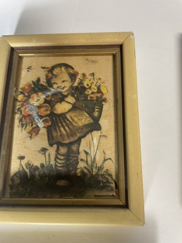 Hummel Original Mini Prints. Made In Germany. 4er Set. Antike Rahmen - Bild 4 von 6