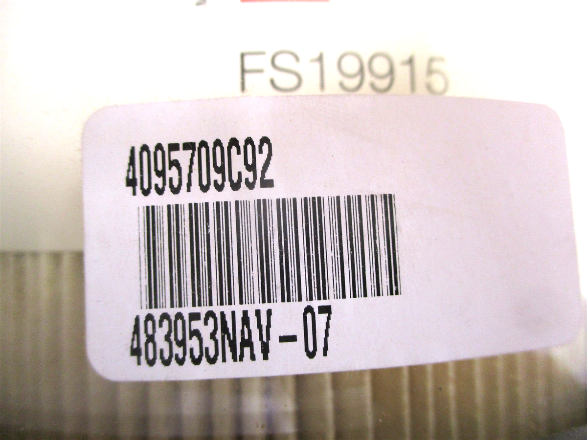 4095709C92 INTERNATIONAL DAVCO 483 FUEL PRO FILTER 12V 195W PRE