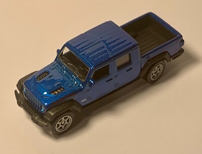 Welly Nex Miniature 2020 Blue Jeep Gladiator Rubicon JT Pickup Truck 3''
