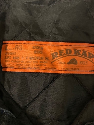 Red Kap Mens Enhanced Visibility Work Jackets Perma Lined Panel Technician JT50 - Picture 3 of 21