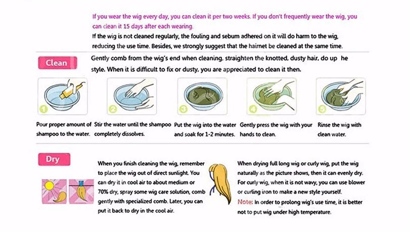 high heat resistant hair parting long ladies wigs lady women's daily full wig UK - Image 4 of 4