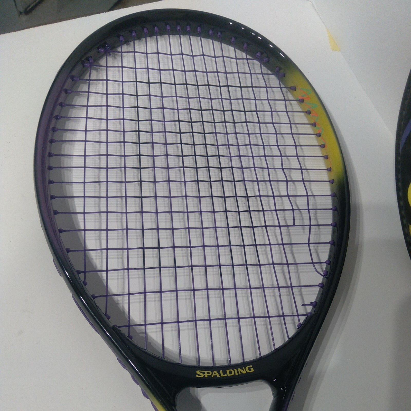 Vintage 90's style Spalding Smash Bash Tennis Racket purple see pics | eBay Vintage 90's style Spalding Smash Bash Tennis Racket purple see pics | eBay