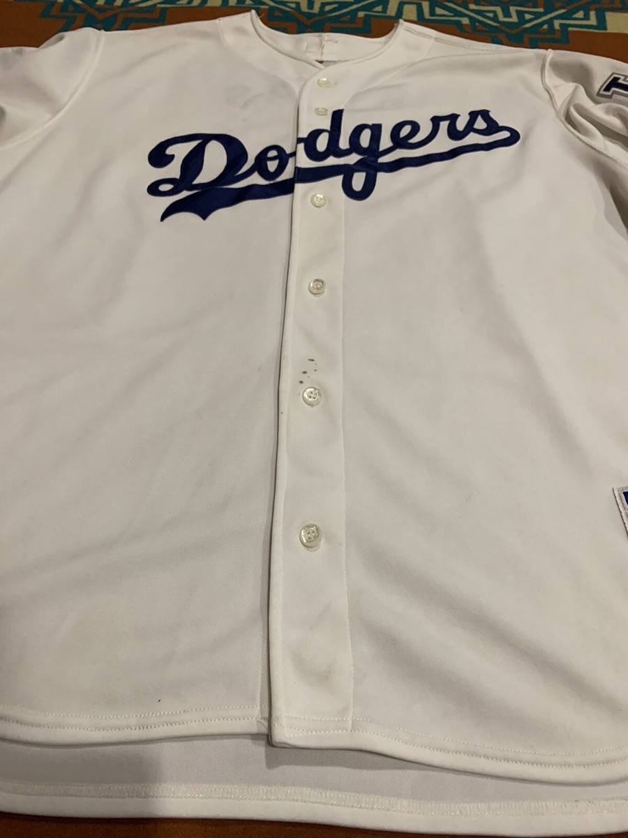 Vintage🔥 Rawlings Authentic MLB Los Angeles Dodgers Custom Jersey 52 Rojas  Sewn