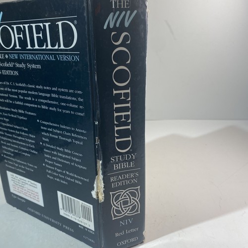 SCOFIELD STUDY BIBLE New International Version NIV 1984 Edition Red Letter - Bild 10 von 10