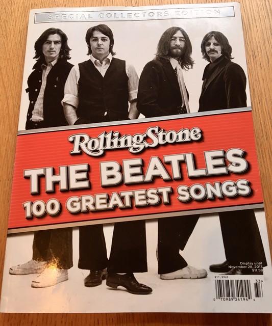 Rolling Stone The Beatles 100 Greatest Songs Special Collectors Edition Rolling stone the beatles 100 greatest songs special collectors edition
