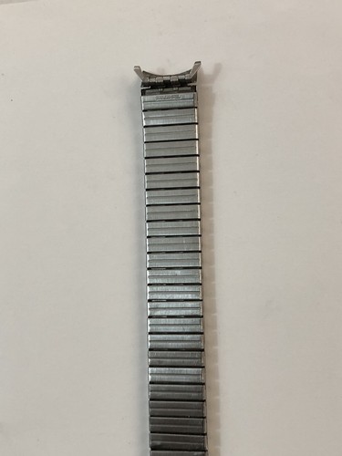 ✅ Pulsera Para Reloj De Acero 18 Mm Vintage Stainless Steel FLEX Flexible - Picture 5 of 9