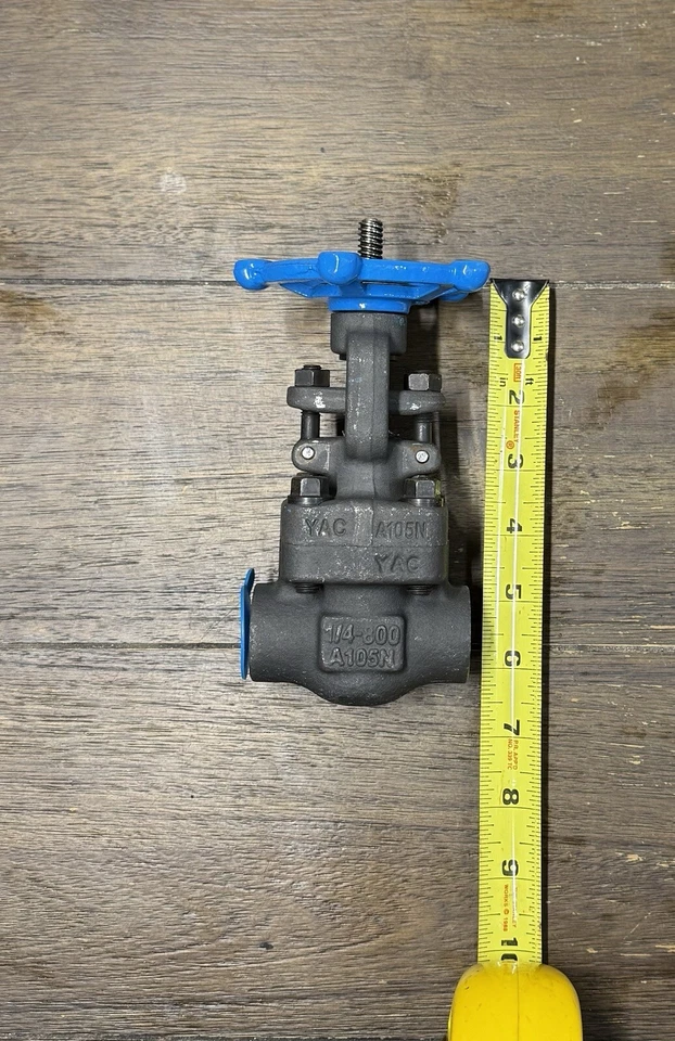 LOT of 12Ohio Valve Company 1/4" 800 Class GA800TE Gate Valve Threaded A105N-NEW - Image 4 of 4