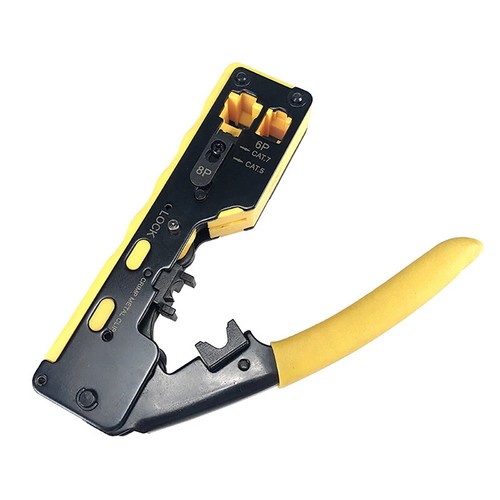RJ45 pliers crimper network tool for ez rj45 cat6 cat7 ethernet cable connectors - Picture 10 of 12