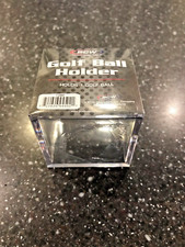 Golf Ball Cube Holder Display Case Square and Clear UV Protection BCW