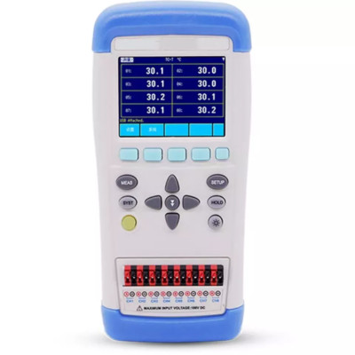 Multi Channel Temperature Data Logger with -200 ~1800  8 Channels Resolution 0.1