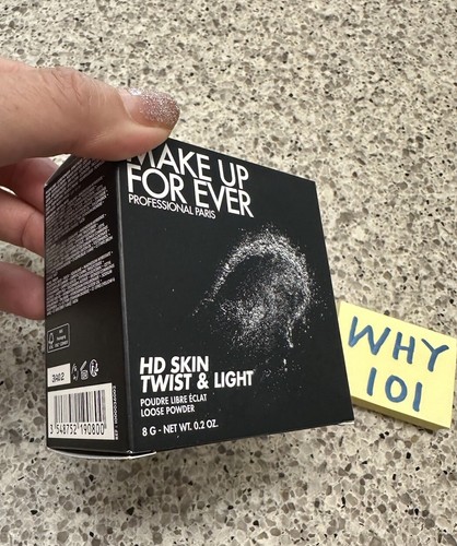 Make Up For Ever HD Skin Twist & Light Loose Powder 2.0 MED. .2oz/8G FULL SZ $45 - Picture 13 of 20