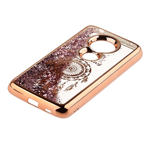 For Motorola G7 Play | Revvlry - Waterfall Chrome Design Armor TPU Cover Case - Picture 9 of 31