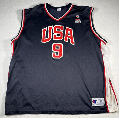 Team USA #9 Carter Men’s Basketball Jersey Size XXL Vintage Olympics