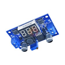 LM2596 Buck Step-down Power Converter Module DC 4.0 40 to 1.3-37V LED Voltmeter