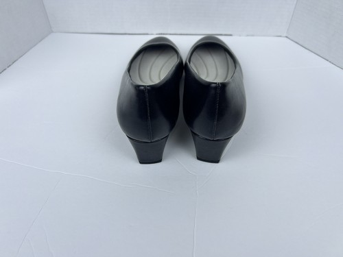 Easy Street Women's Black Heel Shoes Size 9.5 Business Party Casual Slip On - Picture 3 of 7