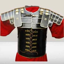 Roman Lorica Segmentata Black Anitc  Roman Legionnaire Segment Medieval Armor