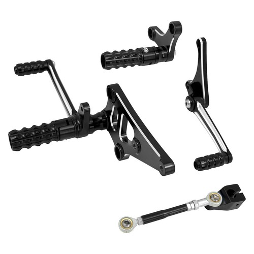 Rear Controls Foot Peg Levers Linkages For Harley Sportster Iron 883 1200 48 72 - Picture 11 of 17