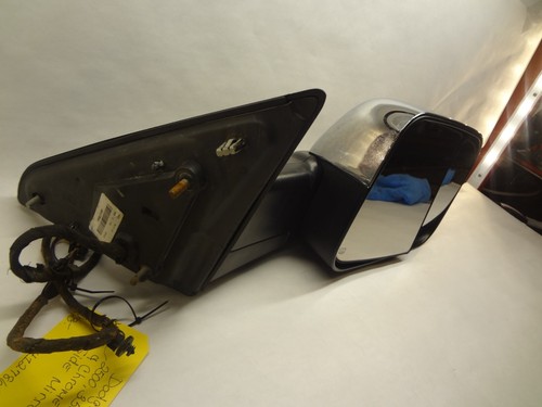 Espejo retrovisor derecho Dodge Ram 1500, 2500, 3500 negro y cromado S. 68412786AA DZ0079 - Imagen 3 de 8