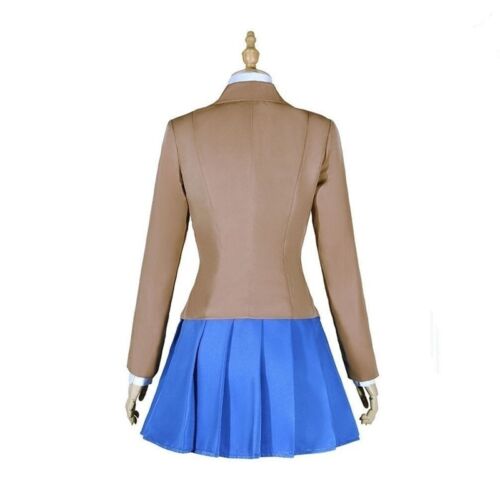 DDLC Doki Doki Literature Club Monika Cosplay Costume Uniform Party Dress Up - Picture 4 of 7