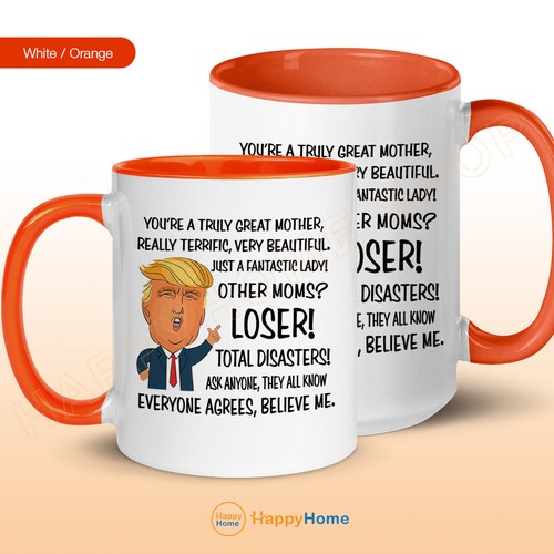 Funny Mug Mother's Day Gift for Mom Donald Trump Great Mother Coffee Mug -M006 - Picture 12 of 13