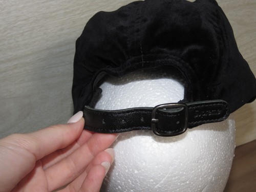 Cappello Uomo Supreme Velvet Camp Cap 5 Pannelli Box Velluto Logo USA - Foto 12 di 12