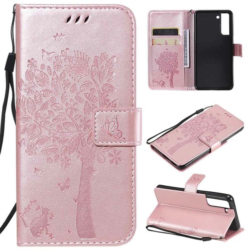 For Samsung S21 FE S20 S10 S9 S8 Plus S7 Wallet Card Holder Leather Case Cover - Picture 3 of 49