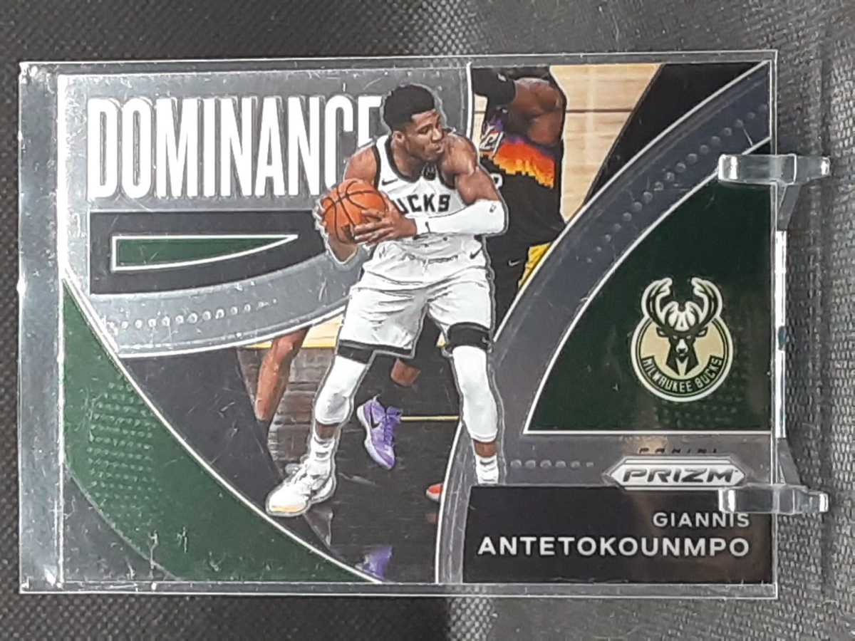 GIANNIS ANTETOKOUNMPO 2021-22 PRIZM DOMINANCE BUCKS | eBay