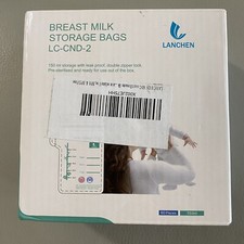 LANCHEN Breastmilk Storage Freezer 60 Bags 150 ml storage
