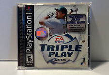 Triple Play Baseball (Sony PlayStation 1, 2001) Complete Near Mint Tested
