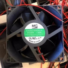 M DA09238B24UA 9238 DC24V 1.00A 2-Wire Inverter Cooling Fan