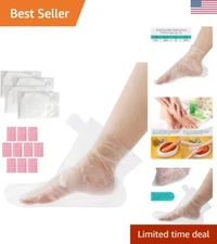 Small Paraffin Wax Bath Liners (12.2" x 9.4") - Perfect for Foot Spa Treatments