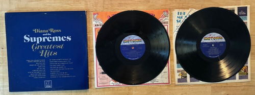 DOUBLE 33 LP THE SUPREMES (DIANA ROSS) GREATEST HITS MOTOWN 663 STEREO - Picture 3 of 3