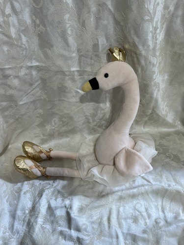Peluche Jellycat London Ballet Swan 21" Tutú Corona Bailarina Peluche Grande - Imagen 4 de 15