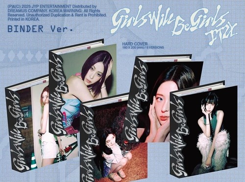 ITZY GIRLS WILL BE GIRLS Album BINDER 5 Ver SET/5CD+5 Binder+15 Karte+5 POB+GIFT - Bild 12 von 16