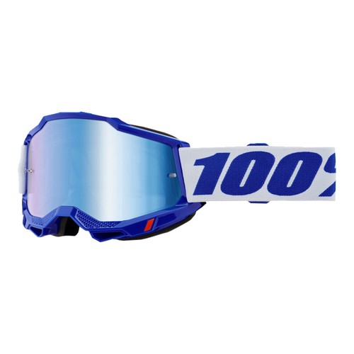 Cross Goggles 100% Motocross Goggles Accuri 2 Mirrored MX Goggles - Picture 5 of 15