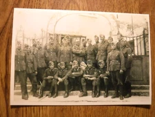 ONE BLACK & WHITE WORLD WAR II PICTURE OF GERMAN INFANTRY MEMBERS IN FRANCE (4)