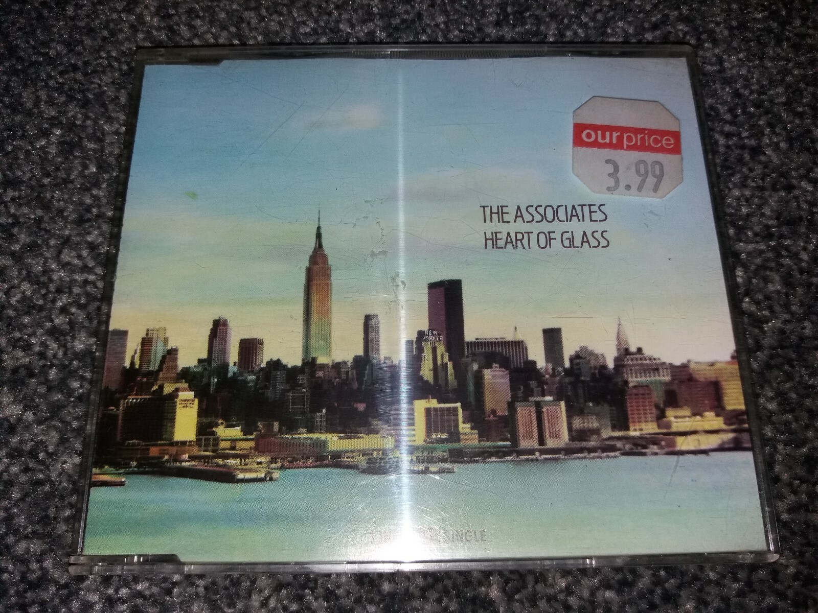 The Associates - Heart of Glass - 3 Inch CD Single - YZ310CD - Blondie Cover