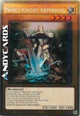 NOBLE KNIGHT ARTORIGUS   Platinum   NKRT EN003   Lim