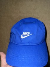 Nike Unisex Child Toddler Blue White Strapback Adjustable Baseball Cap Hat