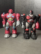 HAP-P-KID 2 Motorized Walking Robot Tested Working Light Up Helmet No Accessory