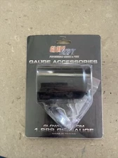 Glowshift Universal Black Single Gauge Metal Dashboard Pod -metal Black