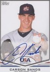 2011 Topps USA Baseball Team - Carson Sands #USA-A37