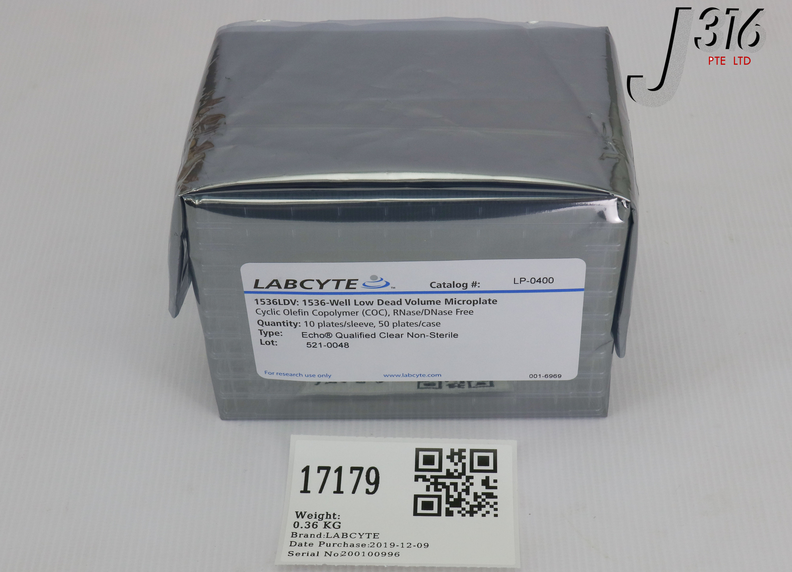 17179 LABCYTE 1536WELL LOW DEAD VOLUME MICROPLATE LP0400 eBay